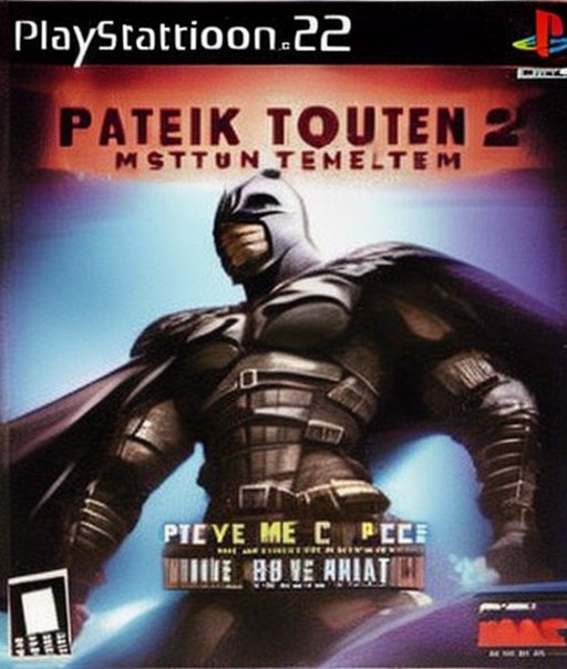 (((mastepiece)))a dark knight,PlayStation 2 cover box art